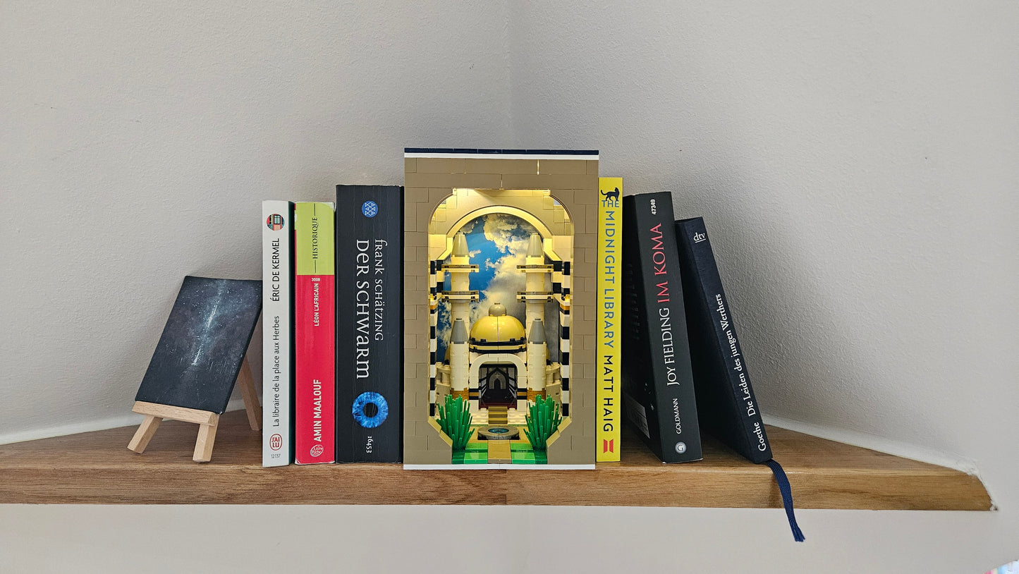Ramadan calendar mosque book nook
