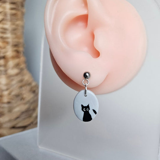 Olive branch earrings