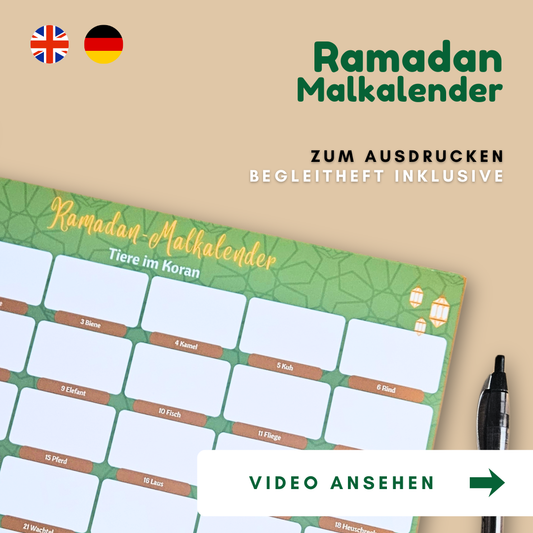 * Ramadan Malkalender: Tiere im Islam *