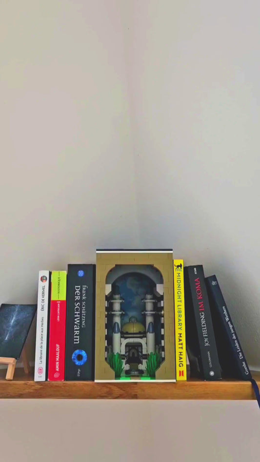 Ramadan calendar mosque book nook
